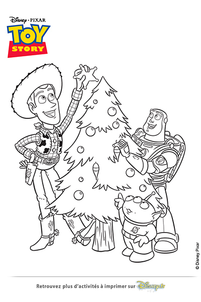 Coloriages Toy Story (1995) | Disney Coloriages FR