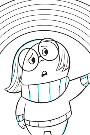 Inside Out - Fun Kids Colouring In - Disney UK Site