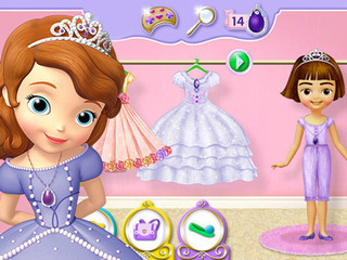 Princesse Sofia : Robe d'anniversaire Jouez gratuitement à des jeux en ligne