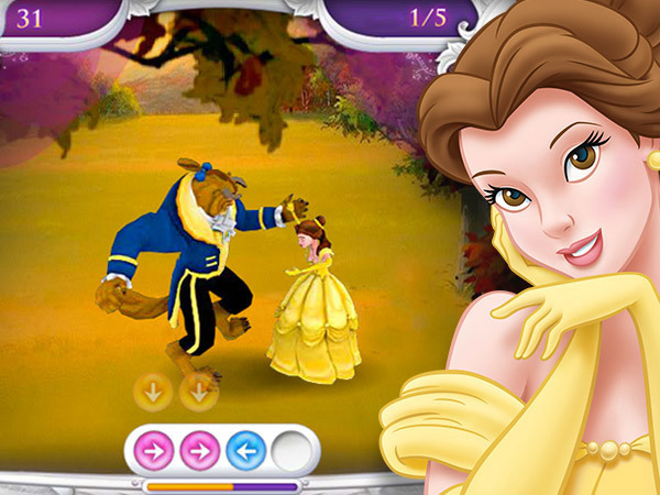 disney princess belle games