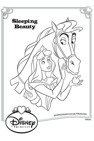 sleeping beauty coloring pages games cool - photo #29